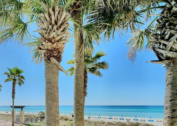 Deluxe Beachfront Studio, Shores Of Panama, Oceanviews And Updated Panama City Beach